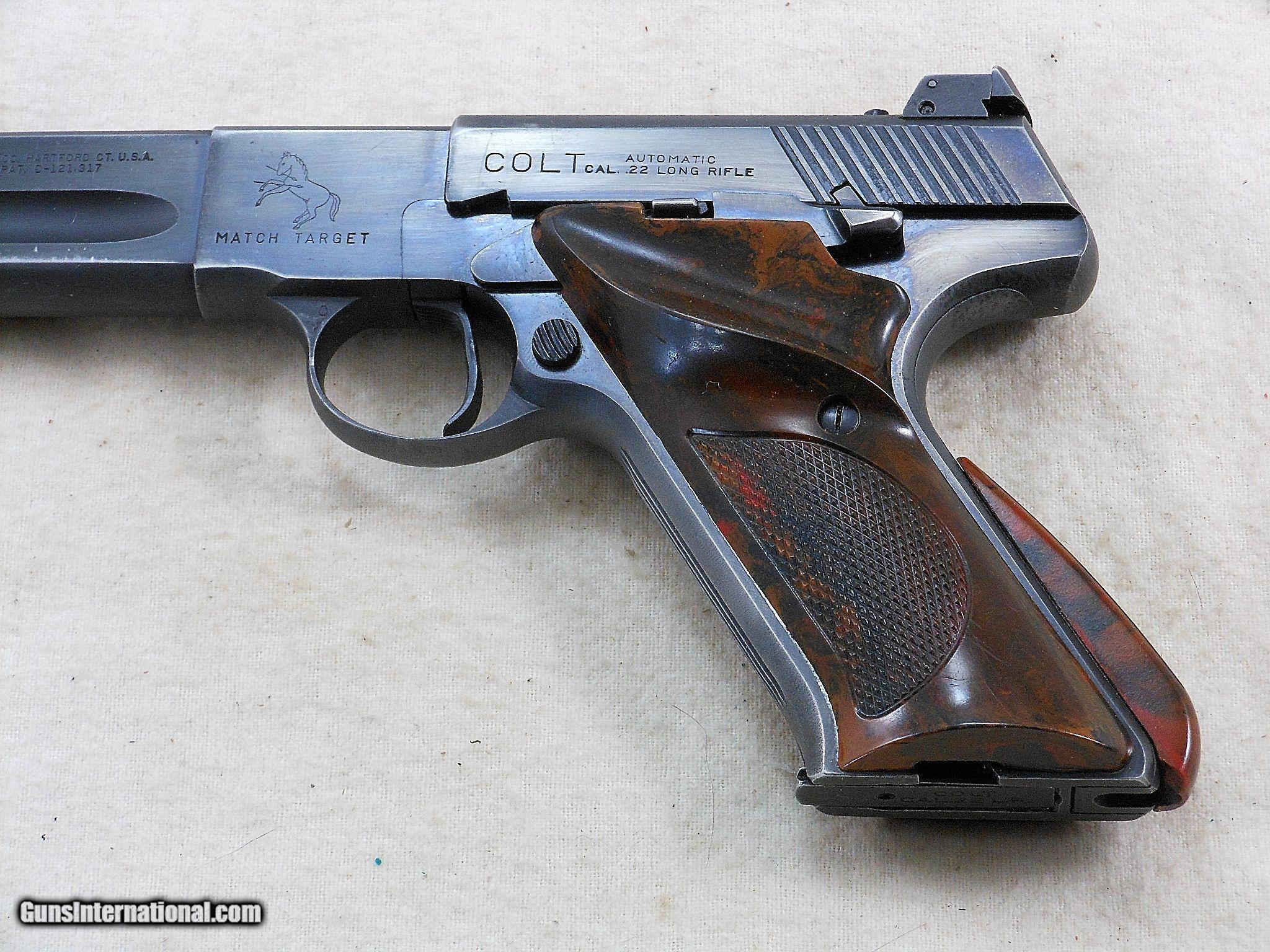Colt Woodsman Match Target Second Series First Year Production