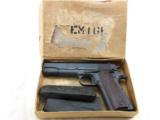 Remington Rand Model 1911 A1 1943 Production In Box With Spare Magazines - 1 of 17