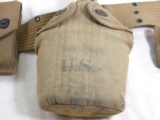 World War One Complete Pistol Belt Rig For 1911 Pistols - 5 of 11