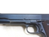 Colt Model 1911 A1 Military Issue Pre World War 2 Production - 3 of 18
