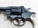 Colt Officers Model Target Heavy Barrel In 38 Special With Factory Pearl Grips - 4 of 16