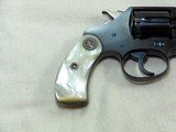 Colt Police Positive New Pocket Revolver With Factory Pearl Grips - 6 of 13