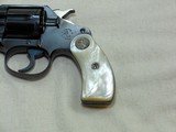 Colt Police Positive New Pocket Revolver With Factory Pearl Grips - 5 of 13