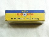 Western Cartridge Co. Super Match 45 A.C.P. With Bullseye - 2 of 4