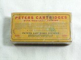 Peters Cartridge Co. Police Match 45 A.C.P. With Policeman And Target - 3 of 4