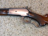 Winchester Model 71 Early Deluxe Rifle With Bolt Peep Sight - 7 of 21