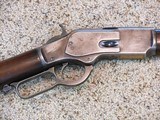 Winchester Model 1873 Saddle Ring Carbine In 44 Winchester Central Fire - 2 of 19