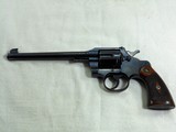 Colt Officers Model Target In 38 Special With Early 7 1/2 Inch Barrel - 2 of 15