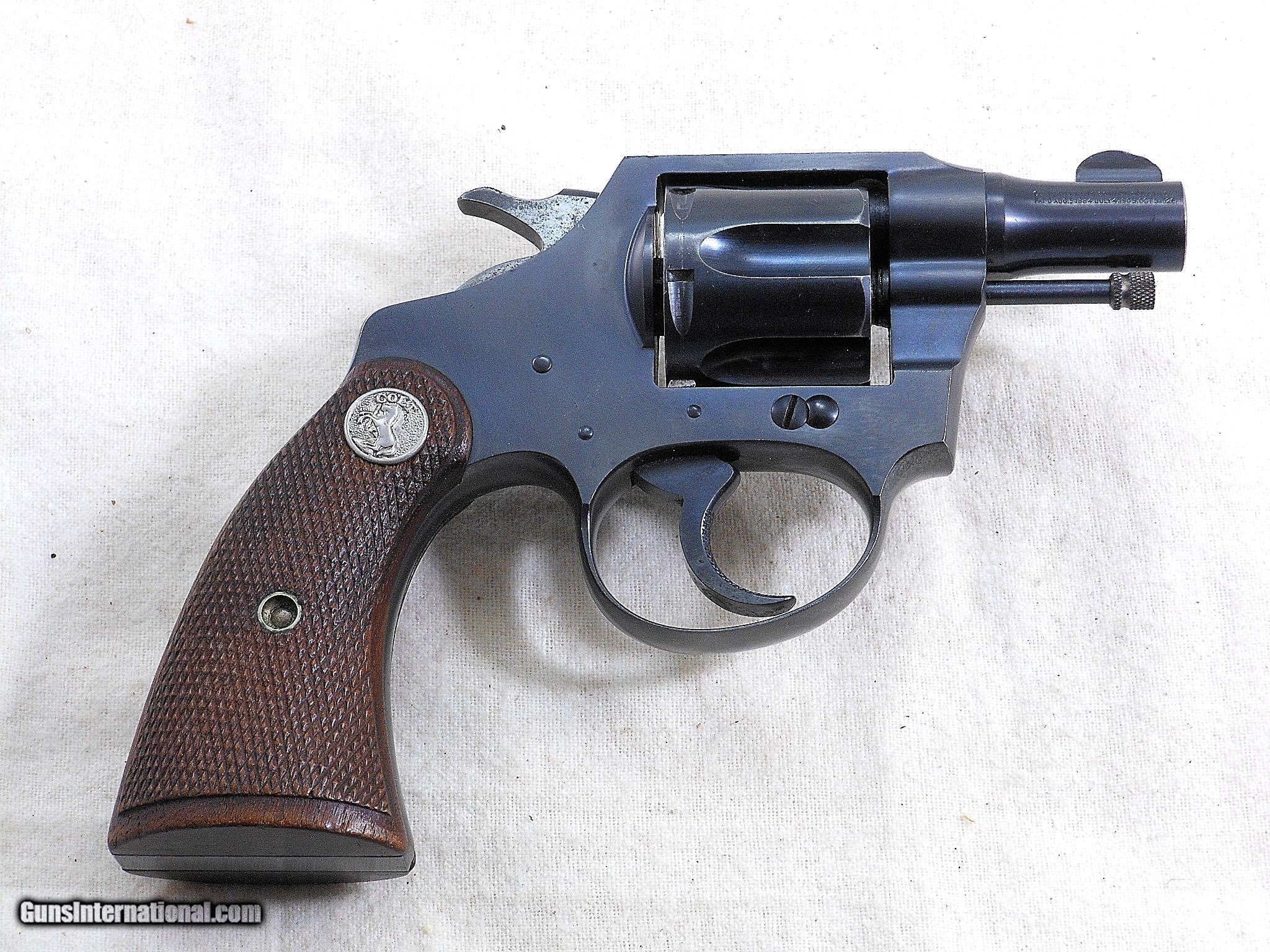 Colt Bankers Special In the Police Positive Frame