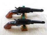 Consecutive Pair Of Ruger Old Army Cap&Ball Revolvers With Two Spare Matched Cylinders For Each Pistol - 7 of 12