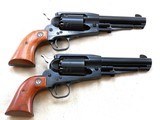 Consecutive Pair Of Ruger Old Army Cap&Ball Revolvers With Two Spare Matched Cylinders For Each Pistol - 6 of 12