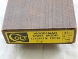 Colt Third Series Woodsman Sport Model New In The Box - 2 of 13