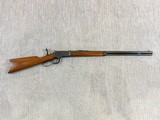 Winchester Model 1892 Standard Rifle In 32 W.C.F. In Near New Condition - 2 of 21
