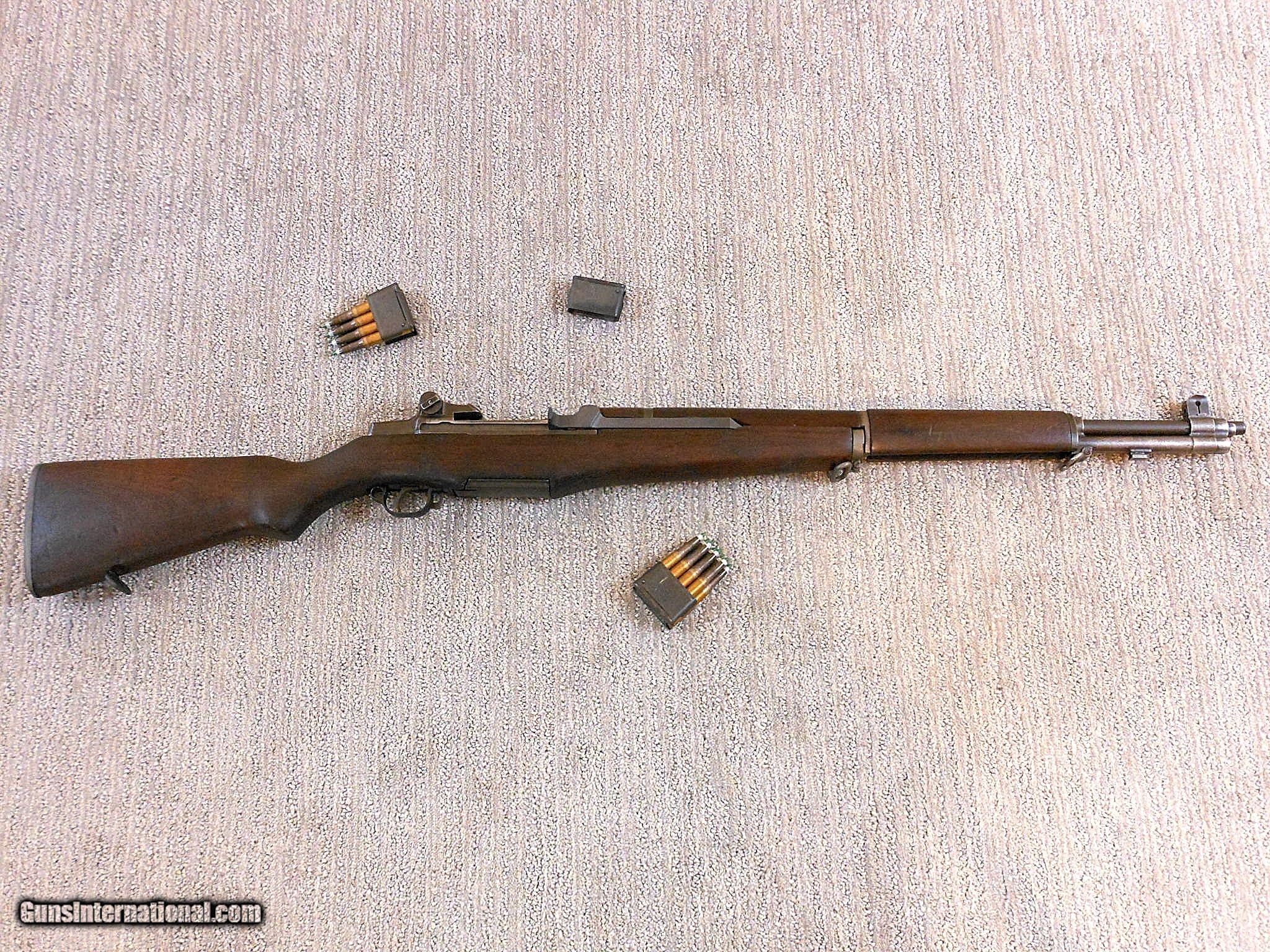 Winchester M1 Garand Rifle In Original Condition