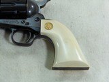 Colt single Action Army Third Generation In 357 Magnum With Ivory Grips - 8 of 23