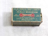 Remington - Union Metallic Cartridge Co. Dog Bone Box Of 25-20 W.C.F Mushroom Hollow Point Shells - 1 of 3