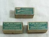 Three Different 22 Long Rifle Remington - UMC Co. Dog Bone Boxes - 2 of 3