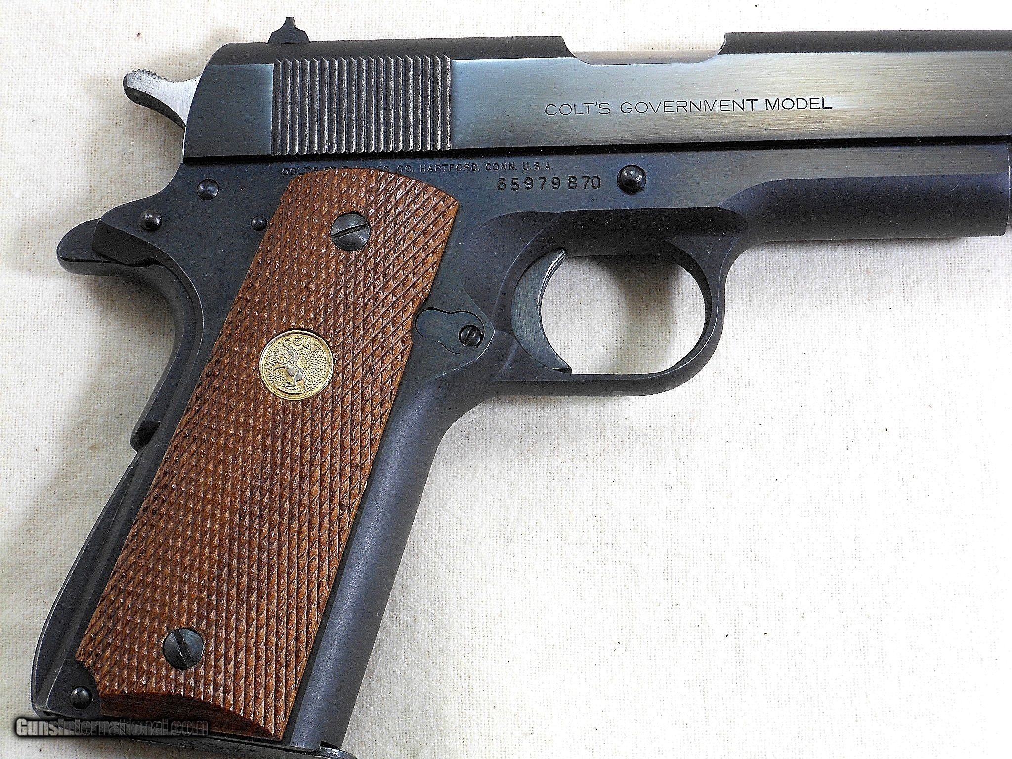 Colt Mark IV Series 70 Government Model 1911 In 45 A.C.P.