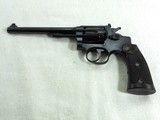Smith & Wesson Model Bekeart 22 Target Revolver - 2 of 19
