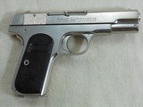 Colt Model 1908 In 380 A.C.P. With Factory Nickel Finish - 2 of 12