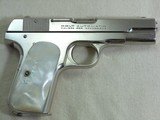 Colt Model 1908 In 380 A.C.P. With Factory Nickel Finish - 4 of 12