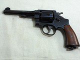 Smith & Wesson Model 1917 Military Revolver In New Condition - 2 of 14