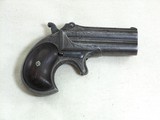 E. Remington And Sons Over And Under Double Barrel Repeater Derringer - 3 of 10
