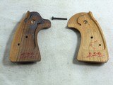 Original Pair Of Grips For The Colt Diamondback Revolvers - 3 of 3