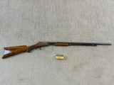 Winchester Deluxe Model 1890 Rifle In 22 W.R.F.
