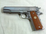 Colt Mark IV Series 70 Government Model With Custom Shop Electroless Nickel Finish - 6 of 21