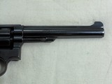 Smith & Wesson Model K 22 Masterpiece Pre Model 17 With Original Box - 7 of 21