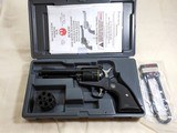 Ruger New Model Blackhawk With Dual Cylinders For 357 Magnum And 9 m/m Luger - 1 of 15