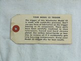 Winchester Model 52 C Target Rifle With Original Papers - 24 of 25