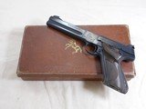 Colt Woodsman Second Series Match Target Pistol With Original Box And Papers - 1 of 19
