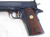 Colt First Year National Match Mid Range 1911 Pistol With Original Box Chambered For The 38 Special - 7 of 23