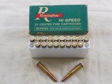 Remington Hi Speed 303 Savage In The Remington Green Box - 1 of 2