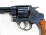 Smith & Wesson Model 1917 Military Revolver In Near Unissued Condition With Holster - 4 of 25