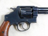 Smith & Wesson Model 1917 Military Revolver In Near Unissued Condition With Holster - 8 of 25