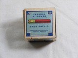 Federal Cartridge Co. 410 3 Inch Shell Box With Standing Shooter Graphics - 3 of 4