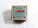 Federal Cartridge Co. 410 21/2 Inch Shell Box With Standing Shooter Graphics - 4 of 5