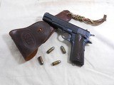 Colt Model 1911 Military World War One Issue With Holster - 1 of 21