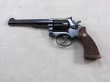 Smith & Wesson Model 17-2 K22 Masterpiece With Original Box And Accessories - 6 of 14