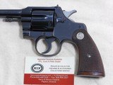 Colt Officers Model Target 22 In Second Year Production - 4 of 16