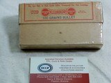 Remington U.M.C. Two Piece Box Very Early 25 Roberts (257 Roberts) - 1 of 3