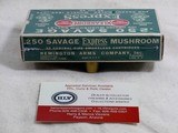 Remington U.M.C. Locomotive Dog Bone Box In 250 Savage - 2 of 3