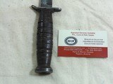 Original W.W.2 Military M3 Fighting Knife With Leather Scabbard - 6 of 9