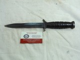 Original W.W.2 Military M3 Fighting Knife With Leather Scabbard - 4 of 9