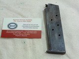 Original World War One Colt Two Tone Magazine For The 1911 Pistols - 1 of 2