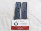 Two Reproduction Magazines For The Colt 1903 And 1908 Self Loading Pistols - 1 of 2