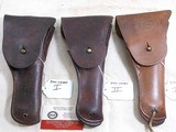 World War 2 Boyt Holsters For The 1911 A1 Pistols In Service Used Condition - 1 of 2